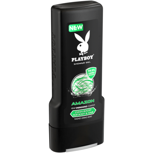Playboy Amazon Shower Gel Bottle 400ml