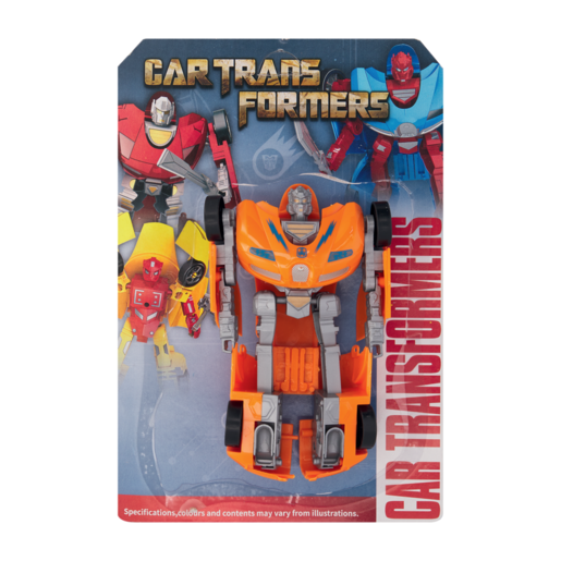 Car Transformers Robot Toy (Assorted Item - Supplied At Random)