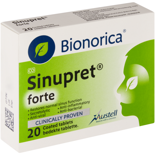 Bionorica Sinupret Forte Tablets 20 Pack