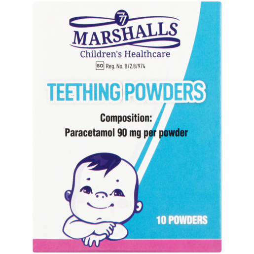 Marshalls Teething Powders 10 Pack