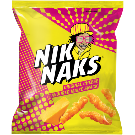 NikNaks Original Cheese Maize Snack 50g