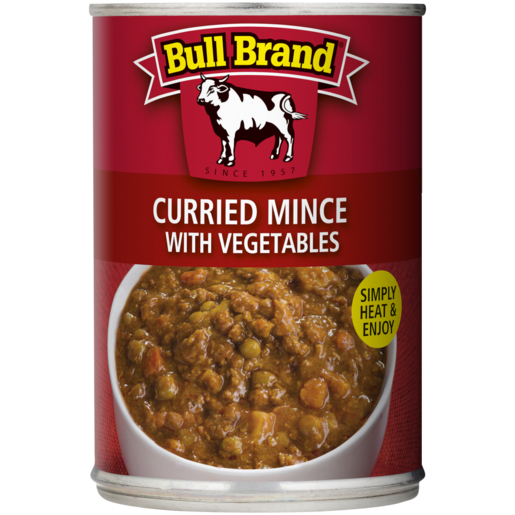 Bull Brand Curried Mince With Vegetables 400g