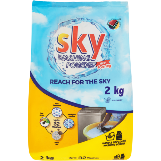Sky Hand & Top Loader Washing Powder 2kg 