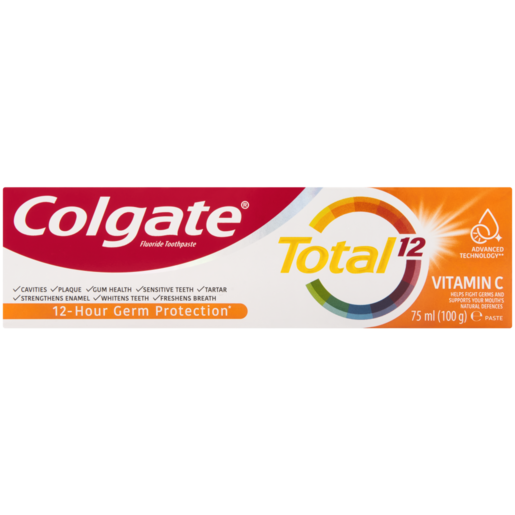 Colgate Total 12 Vitamin C Toothpaste 75ml