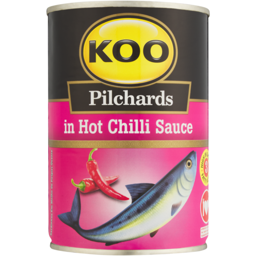 KOO Pilchards In Hot Chilli Sauce 400g