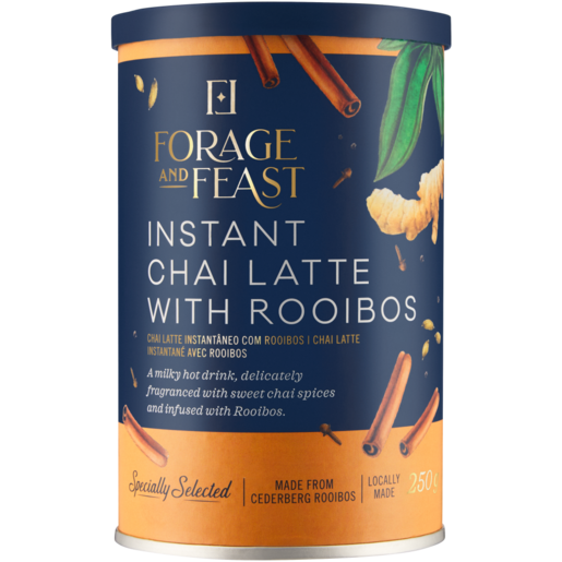 Forage And Feast Instant Chai Latte With Rooibos 250g