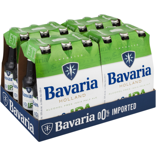 Bavaria Non-Alcoholic India Pale Ale Beer Bottles 24 x 330ml