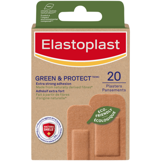 Elastoplast Green & Protect Plasters 20 Pack