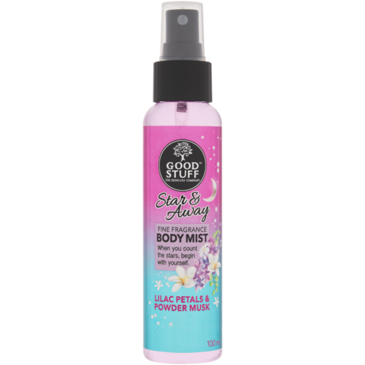 Good Stuff Star & Away Lilac Petals & Powder Musk Body Mist 100ml