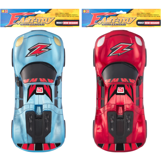 Fast-Toy Challenger Friction Toy Car 35cm (Assorted Item - Supplied At Random)