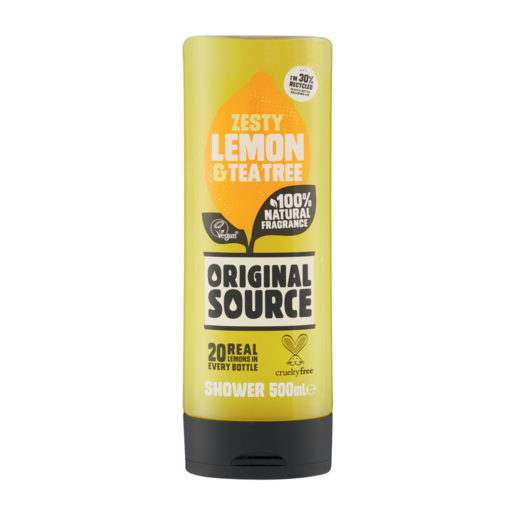 Original Source Zesty Lemon & Tea Tree Shower Gel 500ml