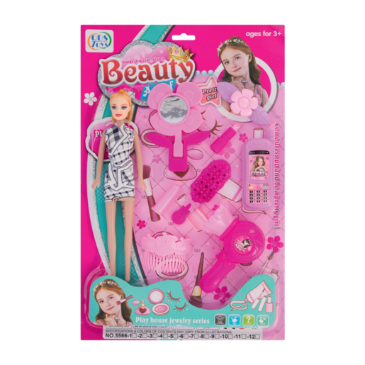 QDS Toys Beauty Fashion Doll Set
