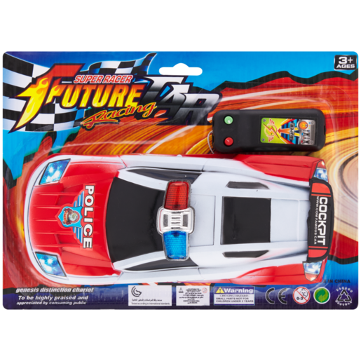 Remote Control Future Racing Police Car (Assorted Item - Supplied at Random)