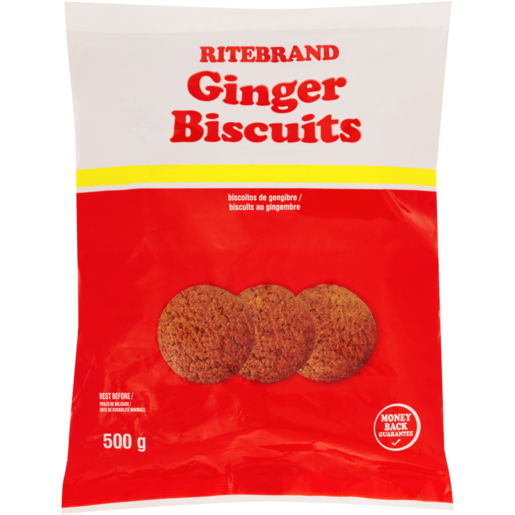 Ritebrand Ginger Biscuits 500g