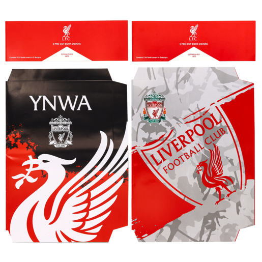 Liverpool A4 Book Jackets 5 Piece (Assorted Item - Supplied At Random)