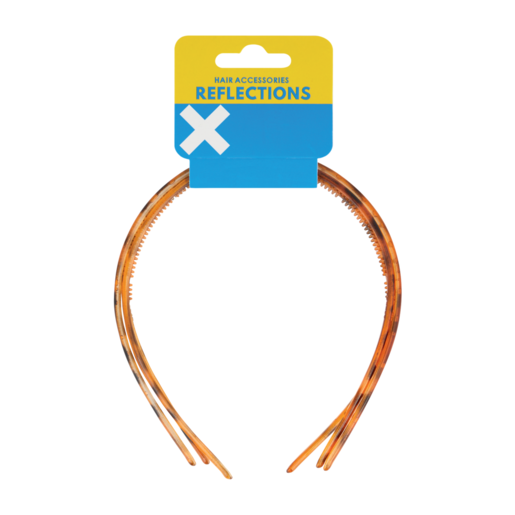 Reflections Brown Thin Alice Band 3 Pack