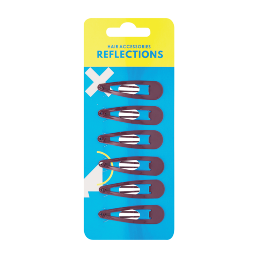 Reflections Maroon Hair Sleep Pins 6 Pack