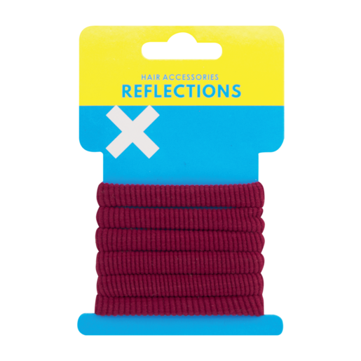 Reflections Maroon Knitted Pony Bands 6 Pack