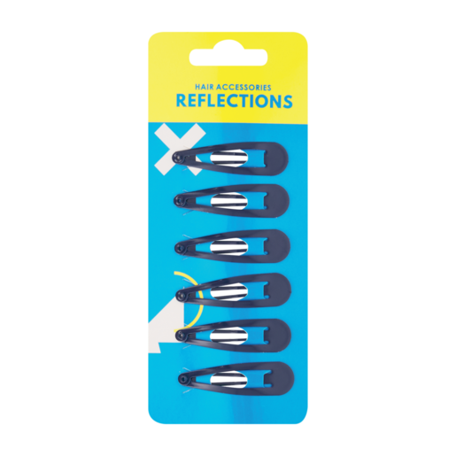 Reflections Navy Hair Sleep Pins 6 Pack