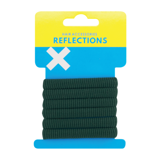Reflections Green Knitted Pony Bands 6 Pack