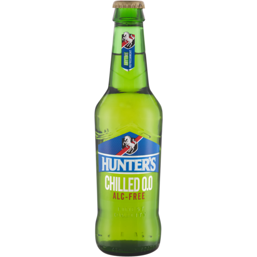 Hunter's Chilled Alcohol Free Cider Bottle 330ml