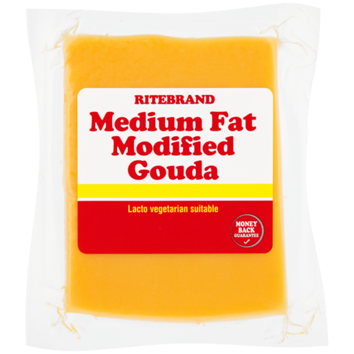 Ritebrand Medium Fat Modified Gouda Per kg