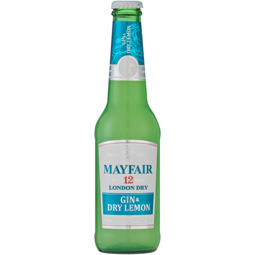Mayfair Gin And Dry Lemon Bottle 275ml