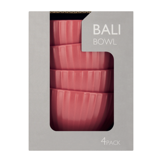 Bali Bowls 4 Pack (Assorted Item - Supplied at Random)