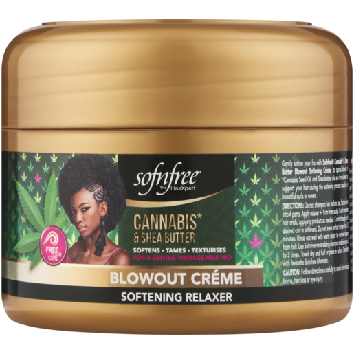 Sofnfree Cannabis & Shea Butter Blowout Crème 250ml