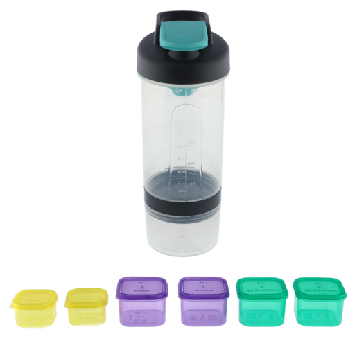 Health Kit Container Set With Bottle 15 Piece
