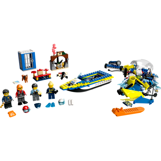 LEGO City Missions Water Police Detective Missions Play Set 246 Piece