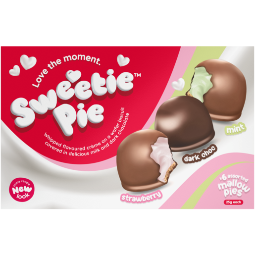 Sweetie Pie Assorted Mallow Pies 6 x 25g