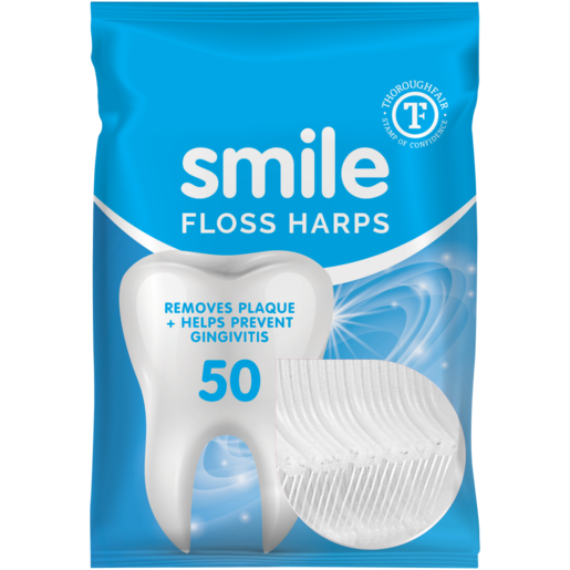 Smile Dental Floss Harps 50 Pack
