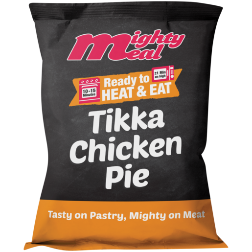 Mighty Meal Frozen Tikka Chicken Pie