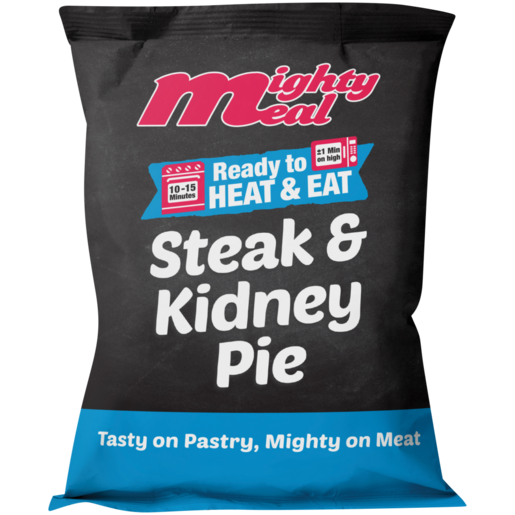 Mighty Meal Frozen Steak & Kidney Pie