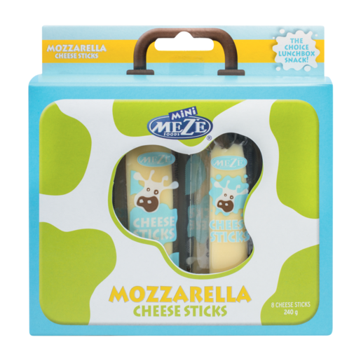 Mezé Foods Mozzarella Mini Cheese Sticks 240g
