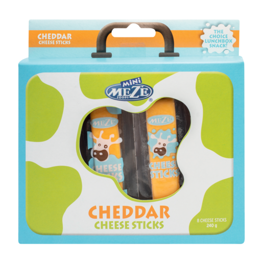 Mezé Foods Cheddar Mini Cheese Sticks 240g