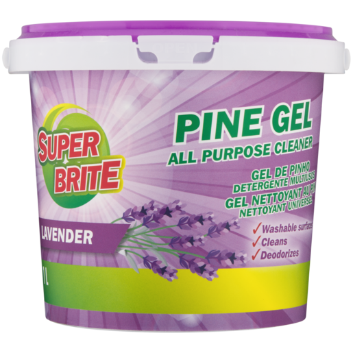 Super Brite Lavender Pine Gel All Purpose Cleaner 1L