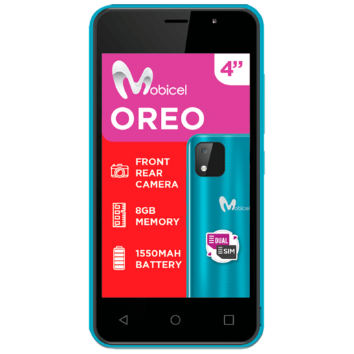 Mobicel Oreo Blue Dual SIM Mobile Handset 8GB