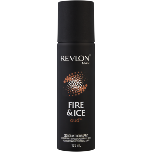Revlon Fire & Ice Man Fire & Ice Oud Deodorant Body Spray 120ml