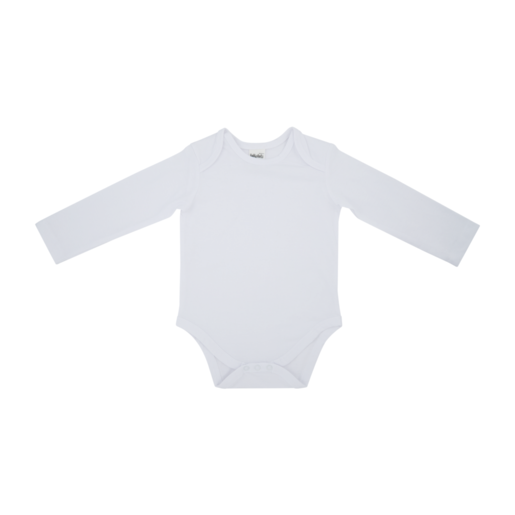 Jolly Tots Basics 6-12 Months White Long Sleeve Vest | Baby Vests ...