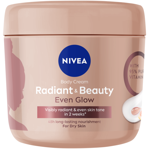 NIVEA Radiant & Beauty Even Glow Body Cream 400ml