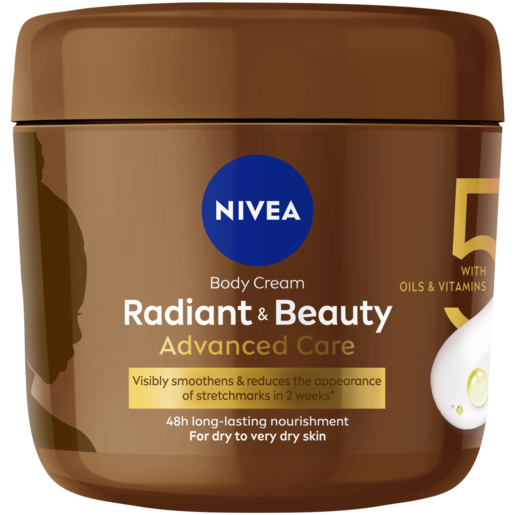 NIVEA Radiant & Beauty Advanced Care Body Cream 400ml