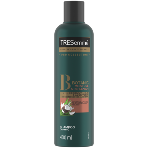 TRESemmé Pro Collection Botanic Moisture & Replenish Shampoo 400ml