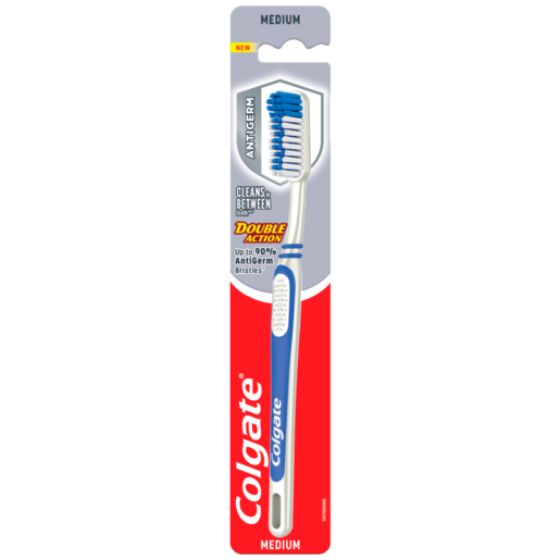 Colgate Double Action Medium Anti-Germ Toothbrush