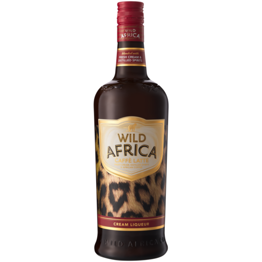  Wild Africa Caffè Latte Cream Liqueur Bottle 750ml