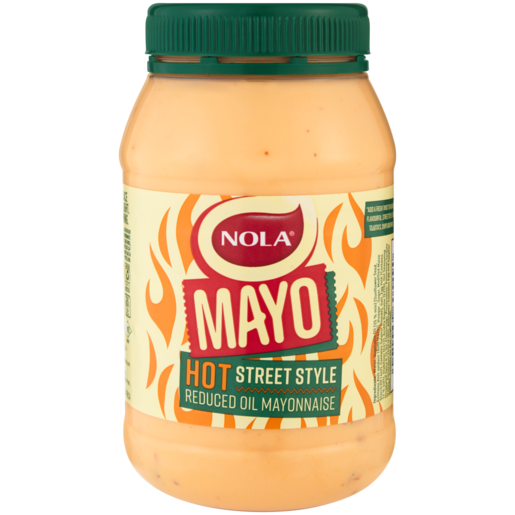 Nola Hot Street Style Reduced Oil Mayo 750g