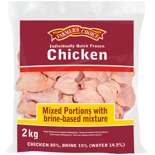 Farmer's Choice Frozen Mixed Chicken Portions 2kg