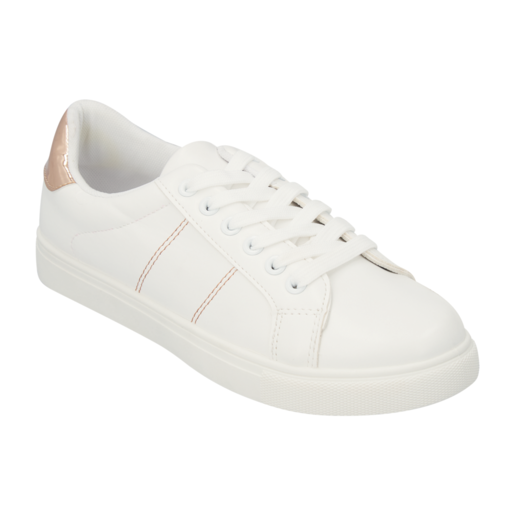 Ladies White Lines Sport Shoes Sizes 3-7