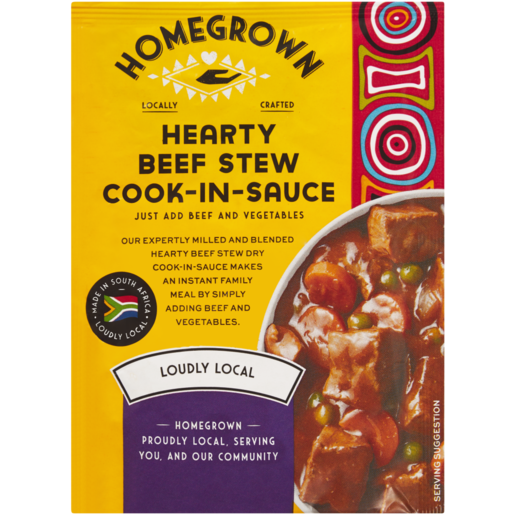 Homegrown Hearty Beef Stew Cook-In-Sauce 47g